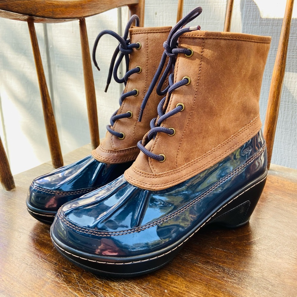 JBU by Jambu Caramel Rain duckboots